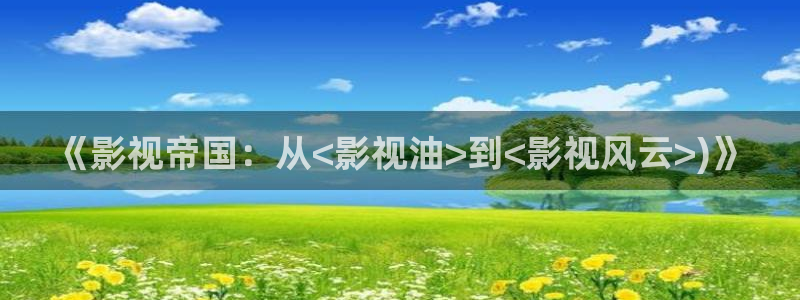 奇奇网影院：《影视帝国：从<影视油>到<影视风云>)》